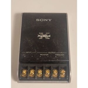 Sony Xplod Passive 2-Way Black Audio Speaker Crossovers OS